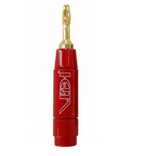 фото Разъем van den hul berri bus connector with banana 6,5 mm red