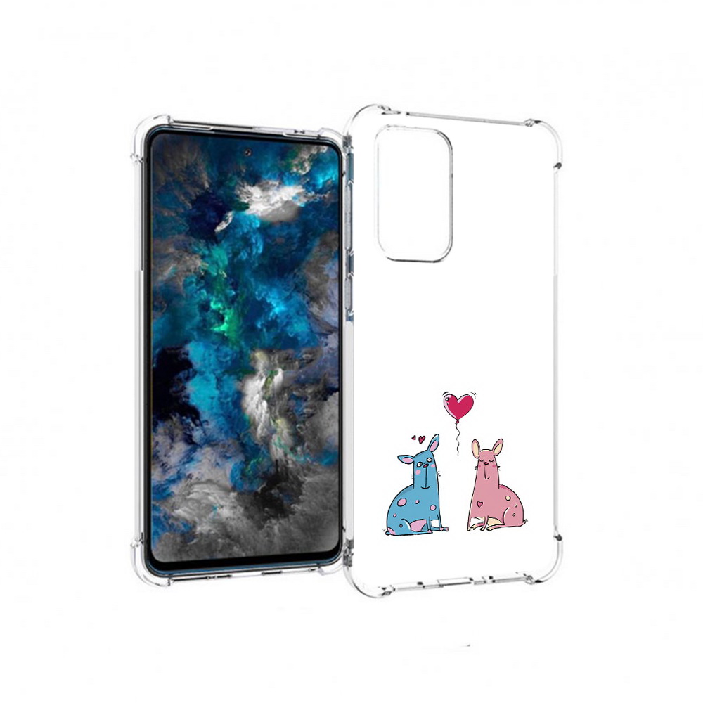

Чехол MyPads Tocco для Samsung Galaxy A33 5G Лама любовь, Прозрачный, Tocco