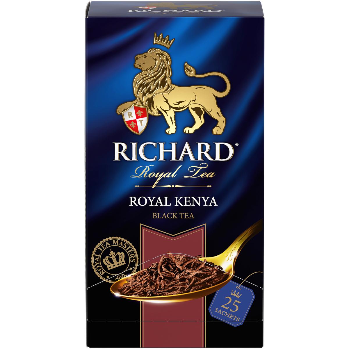 

Чай черный в пакетиках для чашки Richard Royal Kenya 25*2 г