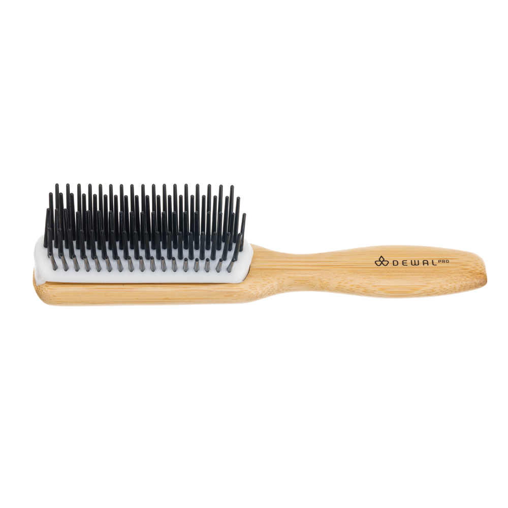 

Массажная щетка для волос Dewal Bamboo 170х25 мм бежевый, BRBAM203