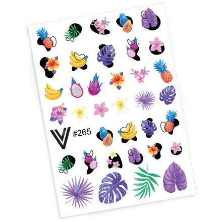 

Набор Vogue Nails Слайдер-дизайн №265, 2 шт., Разноцветный