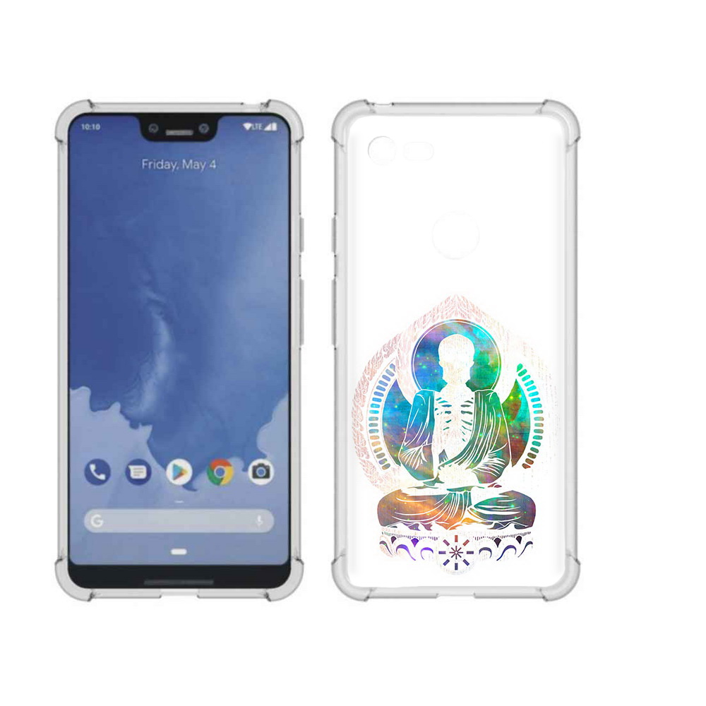 

Чехол MyPads Tocco для Google Pixel 3 XL умный скелет, Прозрачный, Tocco