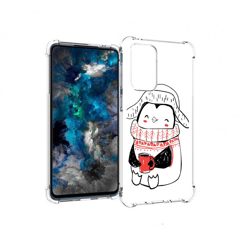 Чехол MyPads Tocco для Samsung Galaxy A33 5G Милый пингвин