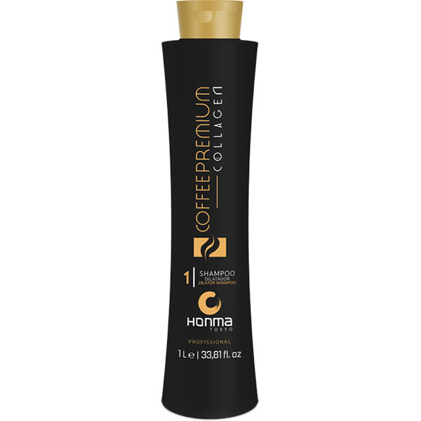 Шампунь Honma Coffee Premium Collagen Dilator Shampoo подготавливающий 1000 мл морской коллаген trimay beautriwell premium collagen 1000 da 2 5 г х 30 шт