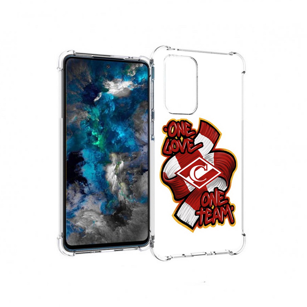 

Чехол MyPads Tocco для Samsung Galaxy A33 5G Одна любовь-Спартак, Прозрачный, Tocco