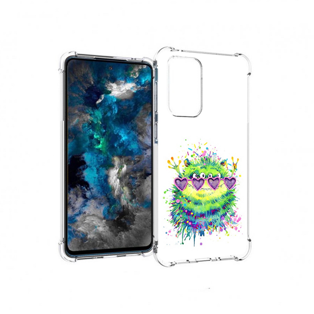 

Чехол MyPads Tocco для Samsung Galaxy A33 5G Пушистый персонаж, Прозрачный, Tocco