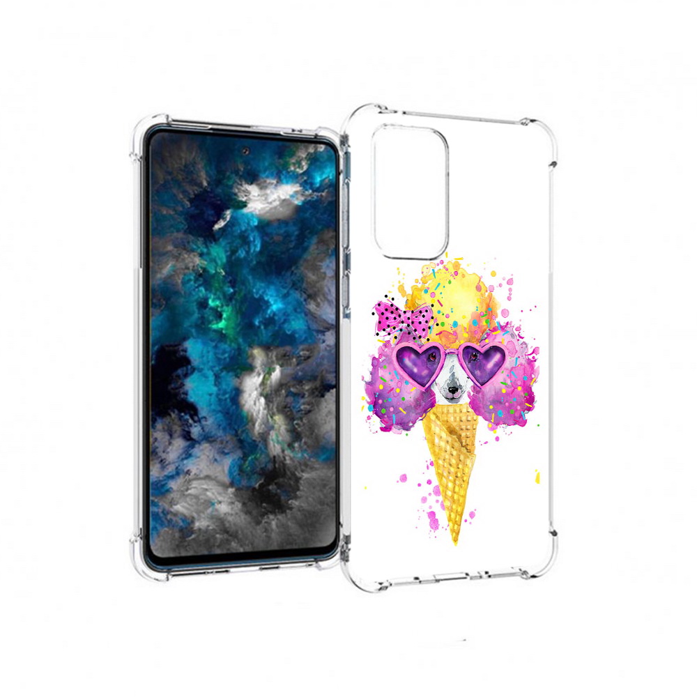 

Чехол MyPads Tocco для Samsung Galaxy A33 5G Рожок, Прозрачный, Tocco