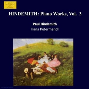 HINDEMITH Paul A?uvres pour piano volume 3