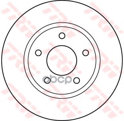 

Диск Торм.Пер.Mitsubishi Lancer 07=>/ Dodge Caliber 06=> TRW арт. DF4933