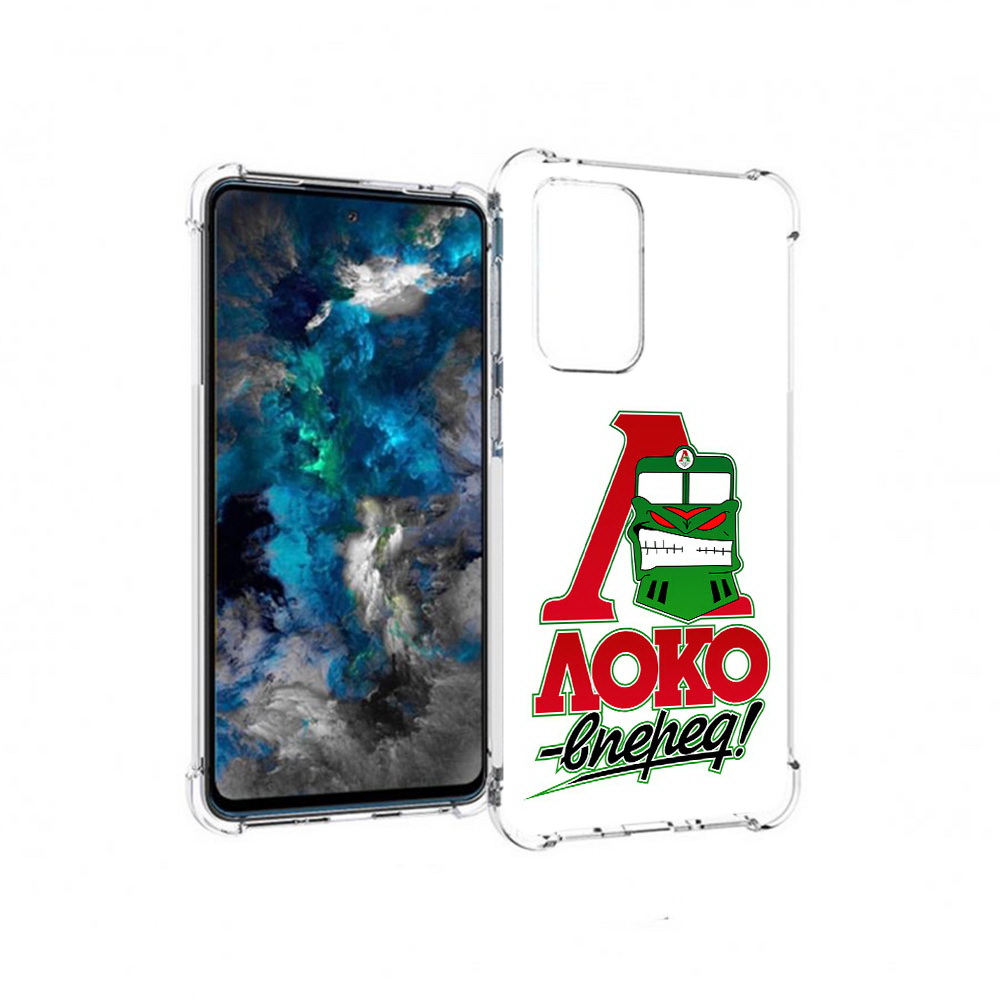 

Чехол MyPads Tocco для Samsung Galaxy A33 5G ФК локо вперед, Прозрачный, Tocco