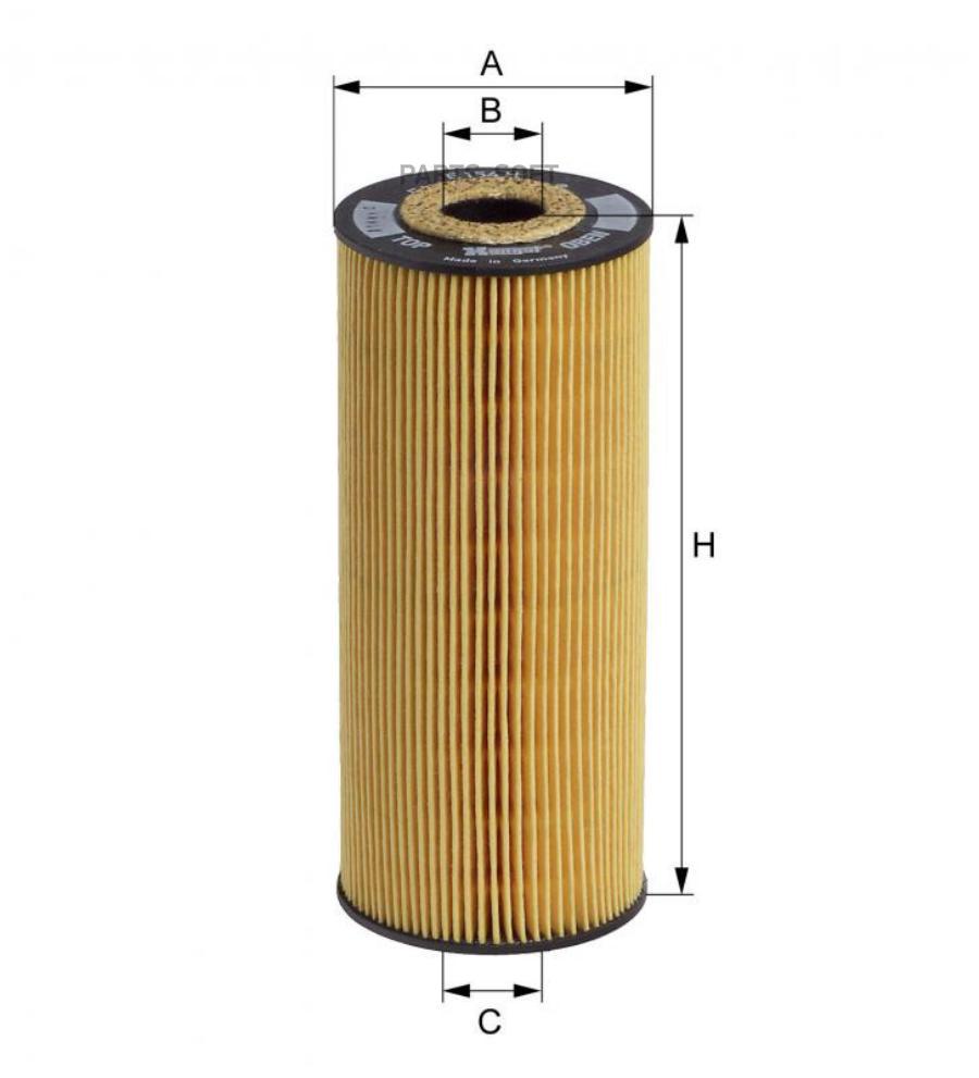 

Фильтр масляный HENGST FILTER e154hd48