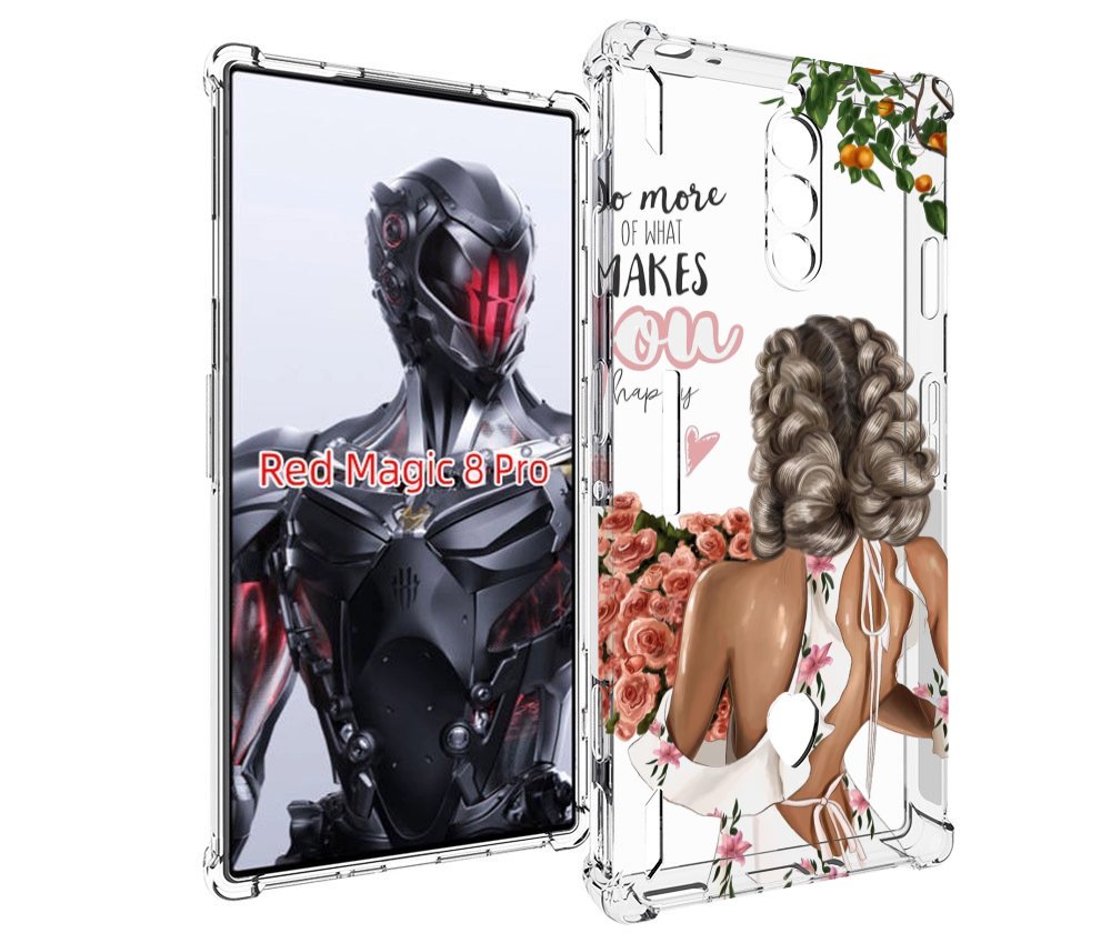 

Чехол MyPads Мелочи-делают-тебя-счастливой для ZTE Nubia Red Magic 8 Pro / Red Magic 8 ..., Tocco