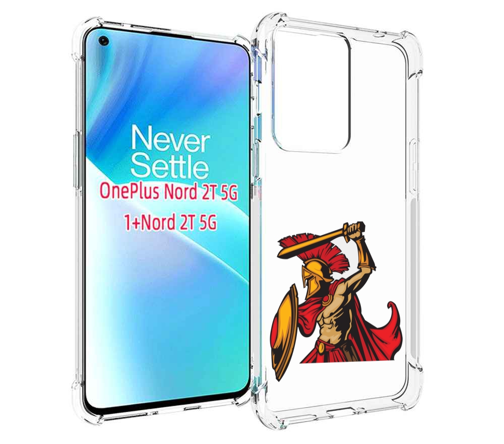 

Чехол MyPads римский-воин для OnePlus Nord 2T, Прозрачный, Tocco
