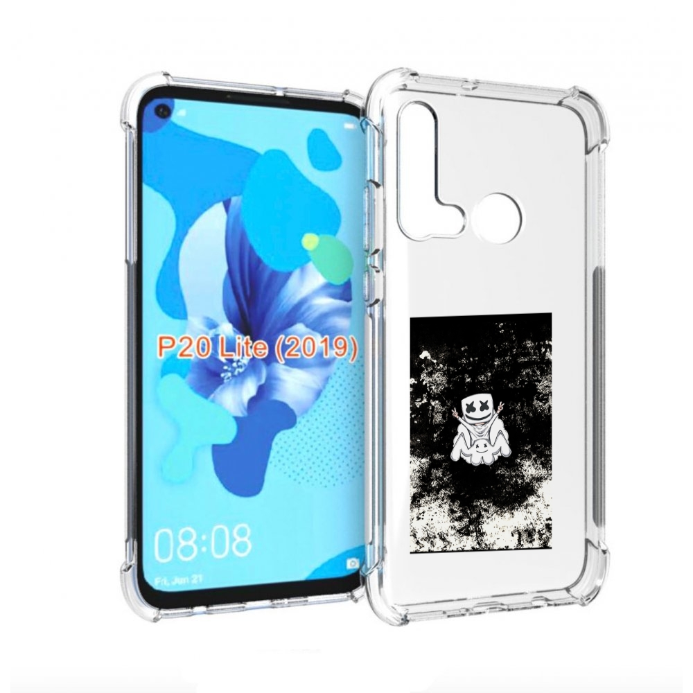 

Чехол бампер MyPads маршмеллоу-френдс для Huawei P20 Lite (2019), Прозрачный, Tocco