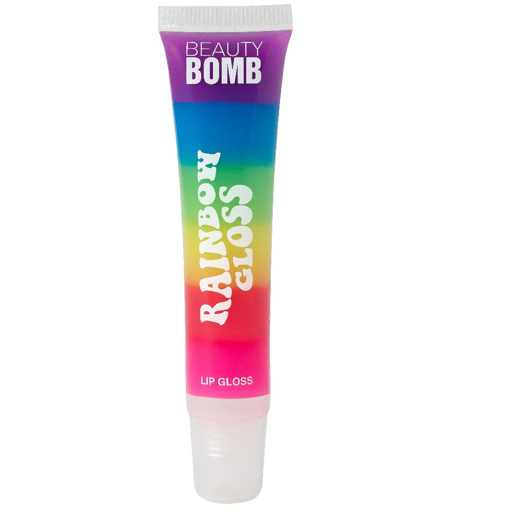 

Блеск для губ Beauty Bomb Rainbow lip gloss, тон 02 Grape Jam