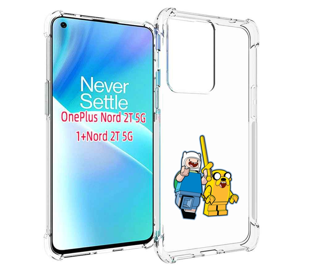 

Чехол MyPads время приключений лего для OnePlus Nord 2T, Прозрачный, Tocco