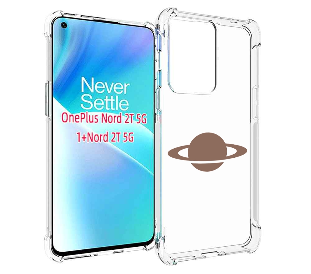 

Чехол MyPads сатурн для OnePlus Nord 2T, Прозрачный, Tocco