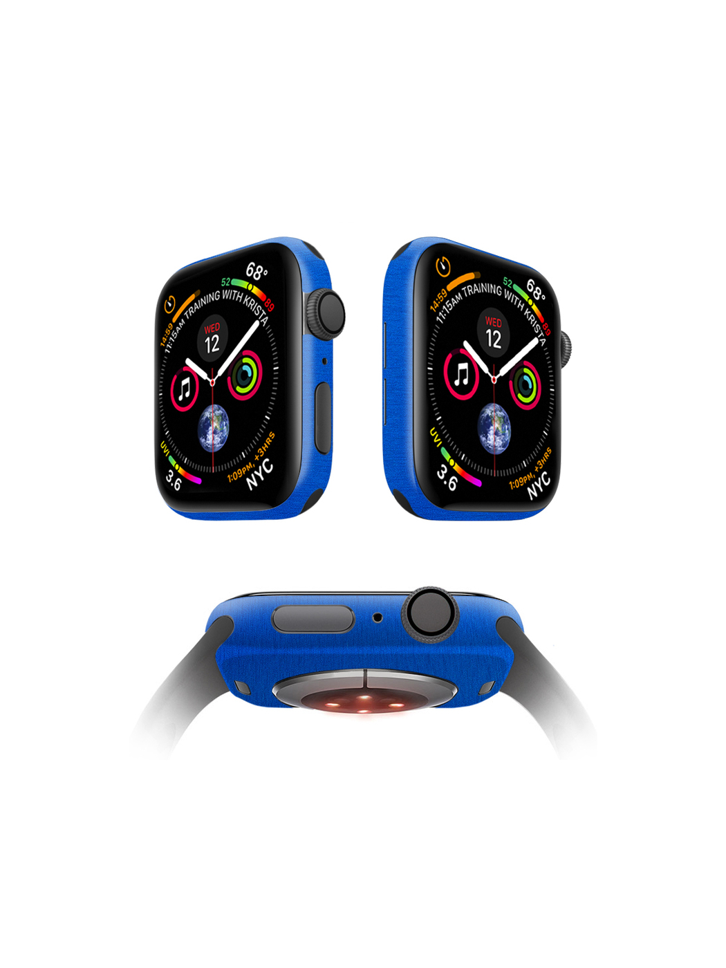 

Защитная пленка MOCOLL для корпуса Apple Watch 42mm (2шт) Металлик Синий