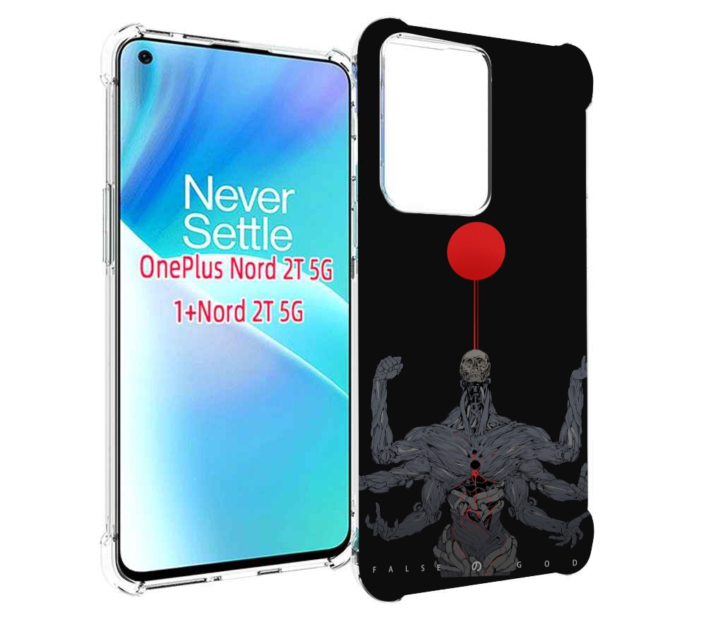 

Чехол MyPads скелет-с-6-руками для OnePlus Nord 2T, Прозрачный, Tocco