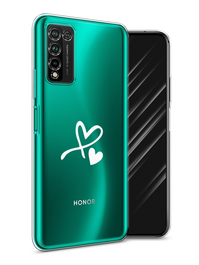 

Чехол Awog на Honor 10X Lite "Сердечко минимализм", Белый, 6104650-6