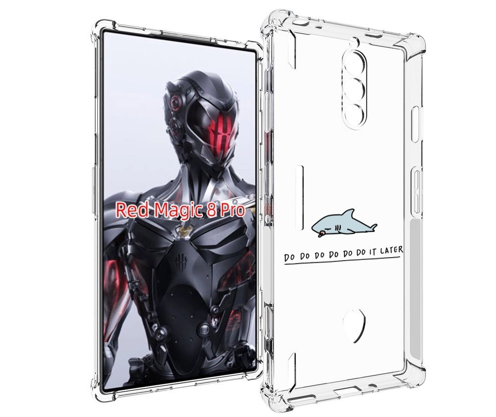 

Чехол MyPads Мини-акула для ZTE Nubia Red Magic 8 Pro / Red Magic 8 Pro Plus, Tocco