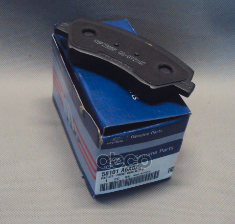

Колодки ТОРМОЗНЫЕ ПЕРЕДНИЕ / K PAD KIT-F 1шт HYUNDAI-KIA 58101A6A02