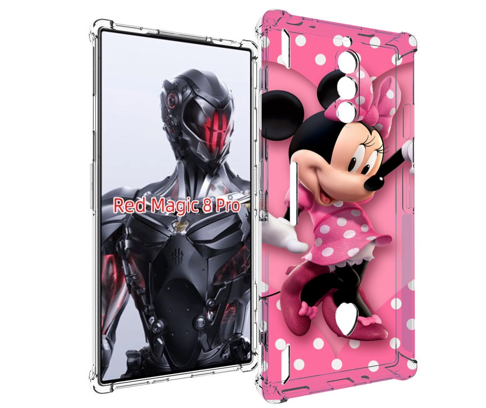 

Чехол MyPads Минни-Маус-в-сердце женский для ZTE Nubia Red Magic 8 Pro / Red Magic 8 Pr..., Tocco