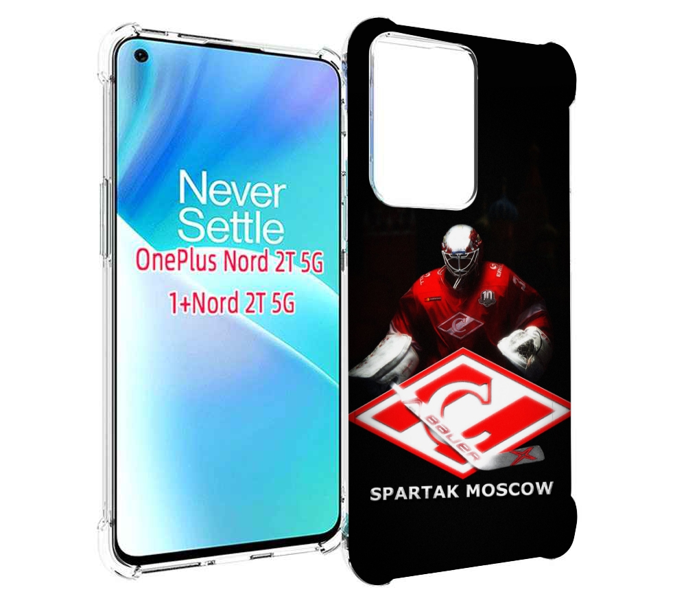 

Чехол MyPads спартак хоккеи мужской для OnePlus Nord 2T, Прозрачный, Tocco