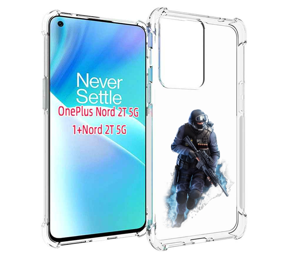

Чехол MyPads спецназ-ксго для OnePlus Nord 2T, Прозрачный, Tocco
