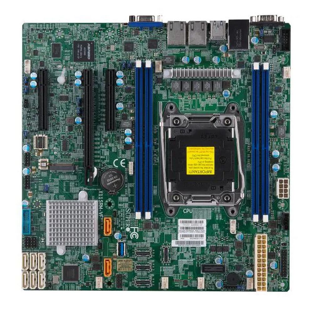 

Материнская плата Supermicro X11SRM-VF (MBD-X11SRM-VF-B), X11SRM-VF