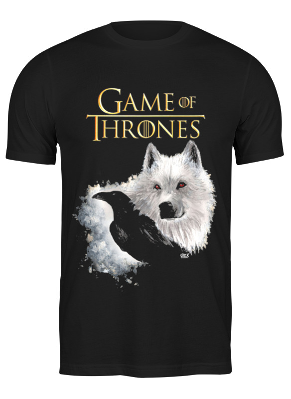 

Футболка мужская Printio Game of thrones черная S, Game of thrones