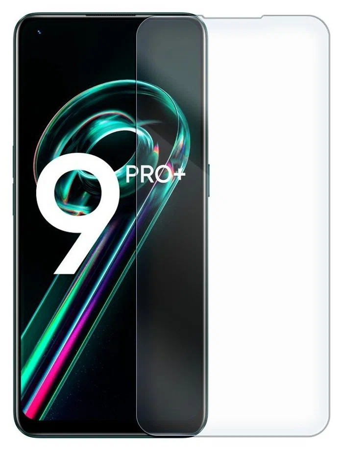 фото Защитное стекло mobility для realme 9 pro+ полный клей