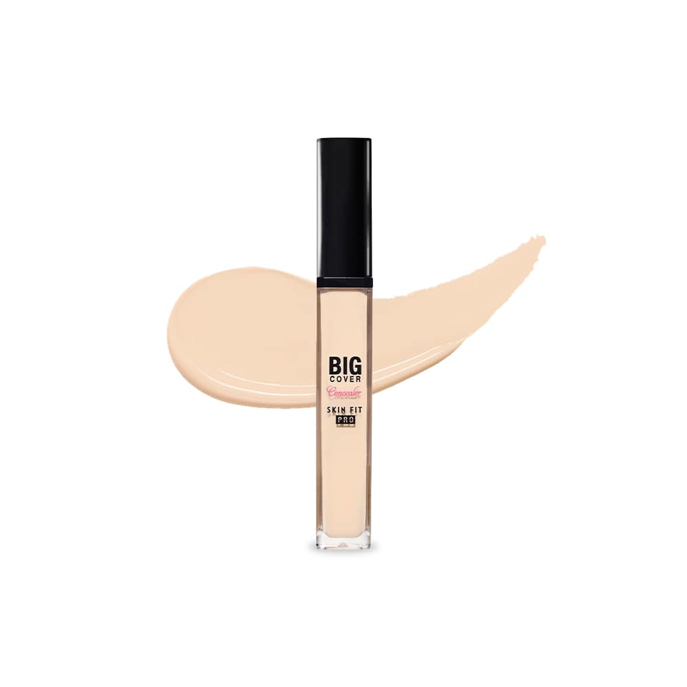 Консилер Etude House Big Cover Skin Fit Concealer Pro n03 neutral vanilla efimero skin ледяная сфера массажер для лица и шеи из силикона от отеков и кругов под глазами