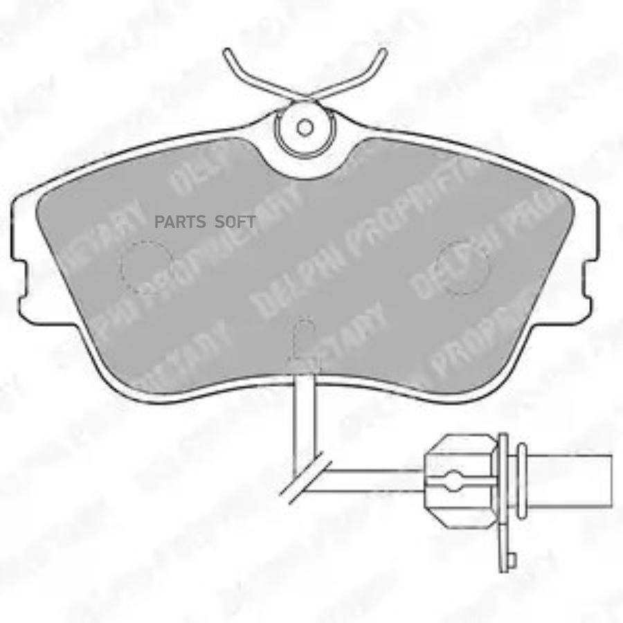 

Колодки дисковые п. vwt4 2.5/2.4d &syncro 98-04 диск 15' Lp1542