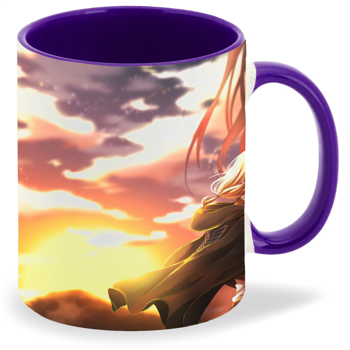 

Кружка CoolPodarok Аниме атака титанов микаса акерман, Аниме атака титанов микаса акерман