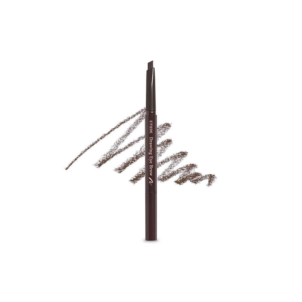 Карандаш для бровей Etude House Drawing Eyebrow тон 1 Dark Brown 0,05 г карандаш для бровей revolution relove power brow скошенный тон granite 0 3 г