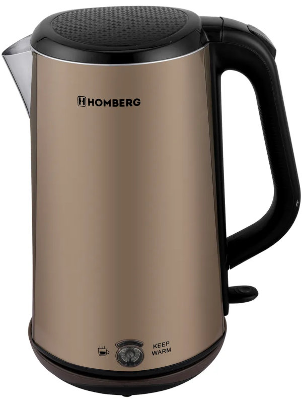 

Чайник электрический Homberg HB10715 1.7 л brown, HB10715