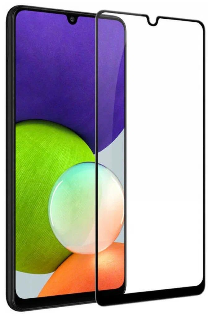 

Защитное стекло mObility для Samsung Galaxy A33 полный клей, черный