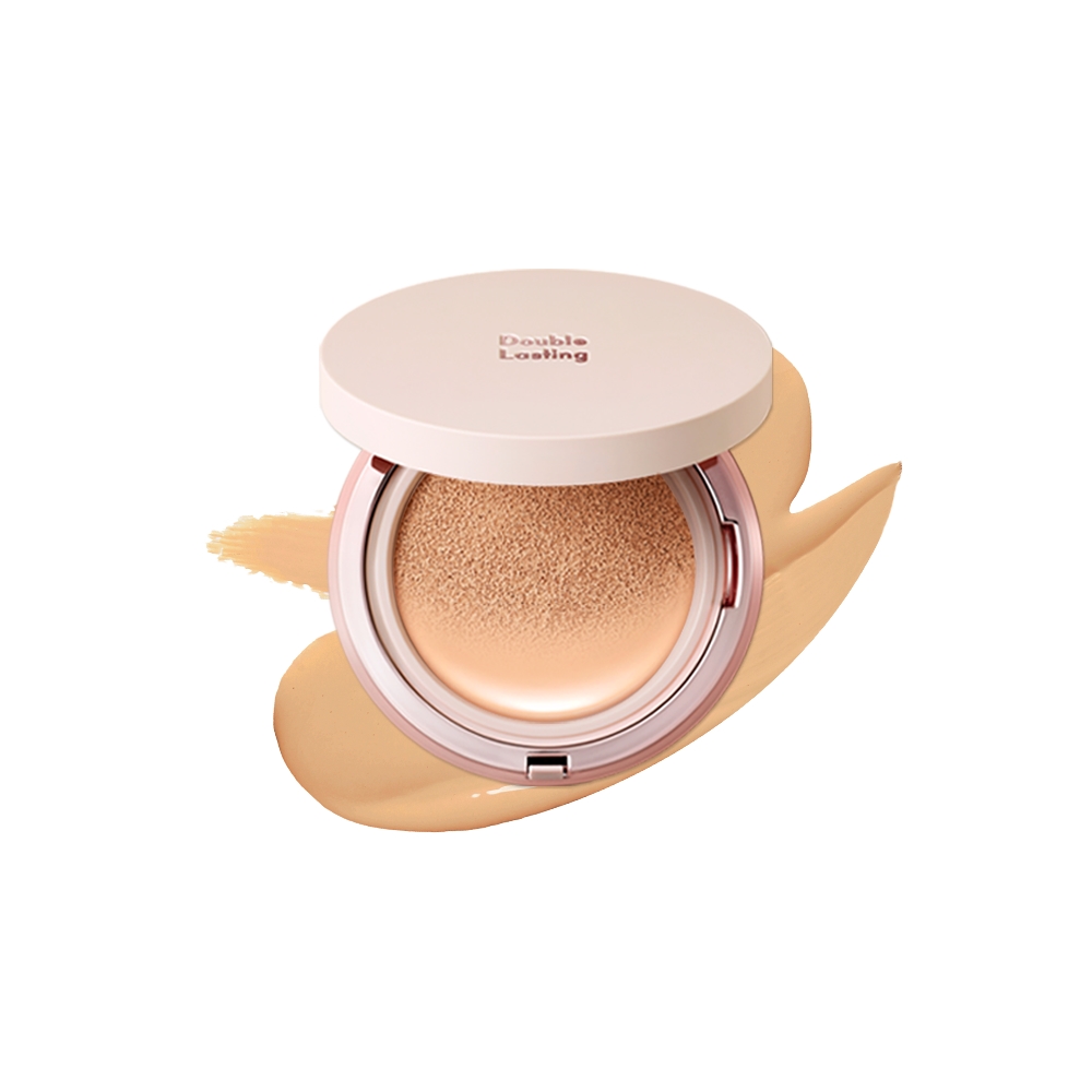 Основа-кушон тональная Etude Double Lasting Cushion Glow 23n1, sand, 15 г burberry тональная основа ultimate glow