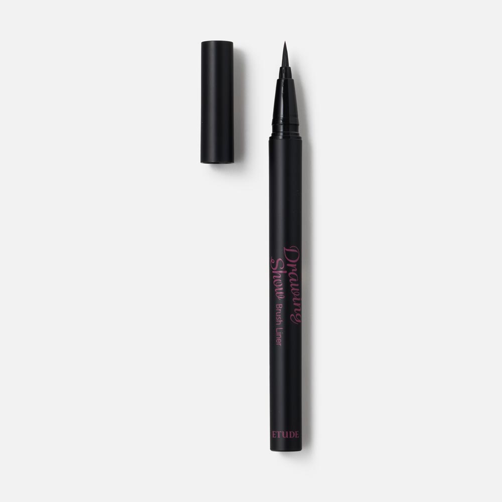 Подводка для глаз Etude House Drawing Show Brush Liner тон 01, black,