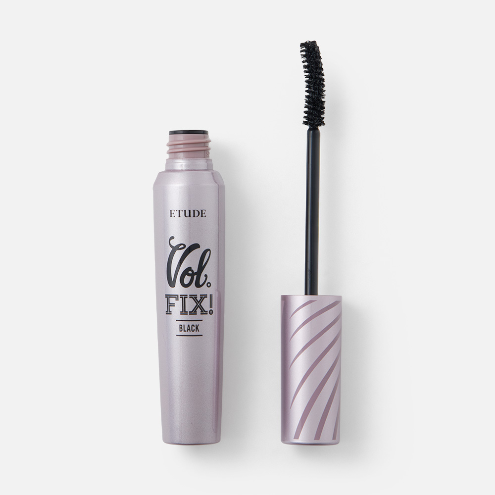 Тушь для ресниц Etude Lash Perm Vol Fix Mascara black 8 г 2344₽