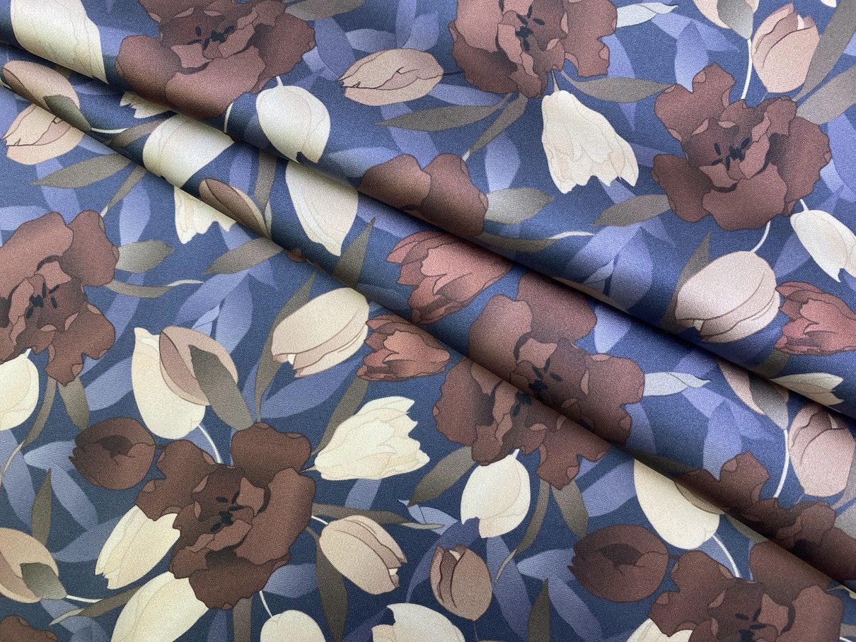 

Ткань Шёлк 46236, Синий, Синий