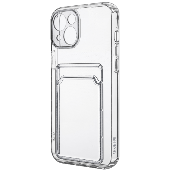 

Чехол iPhone 14 Plus (6.7) Clear Card, прозрачный