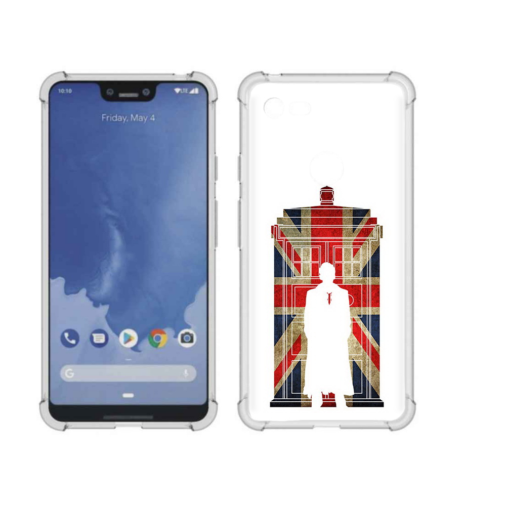 

Чехол MyPads Tocco для Google Pixel 3 XL шерлок холмс, Прозрачный, Tocco