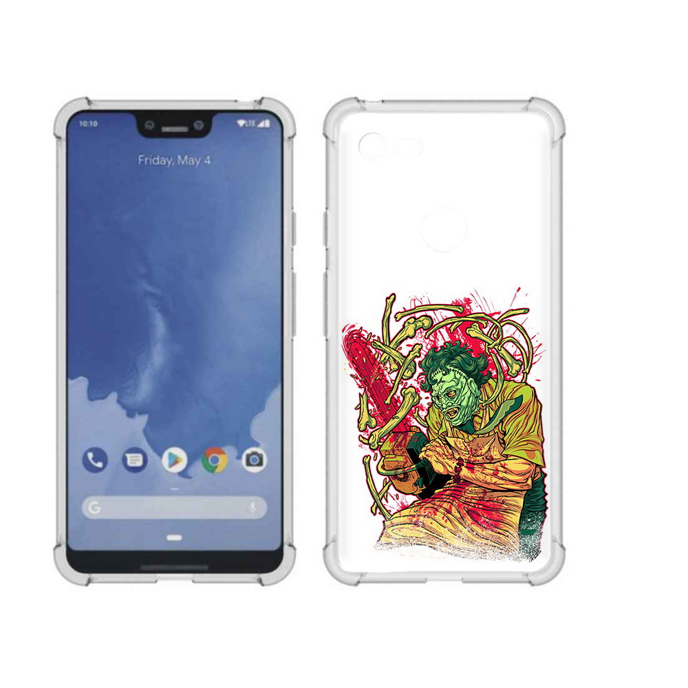 Чехол MyPads Tocco для Google Pixel 3 XL яркий мясник