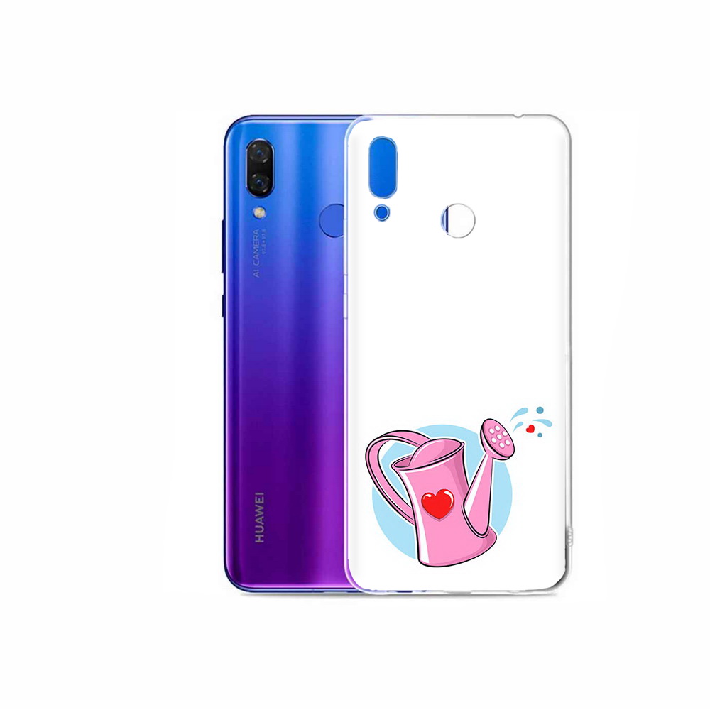 

Чехол MyPads Tocco для Honor Play Лейка любви 14 февраля, Прозрачный, Tocco
