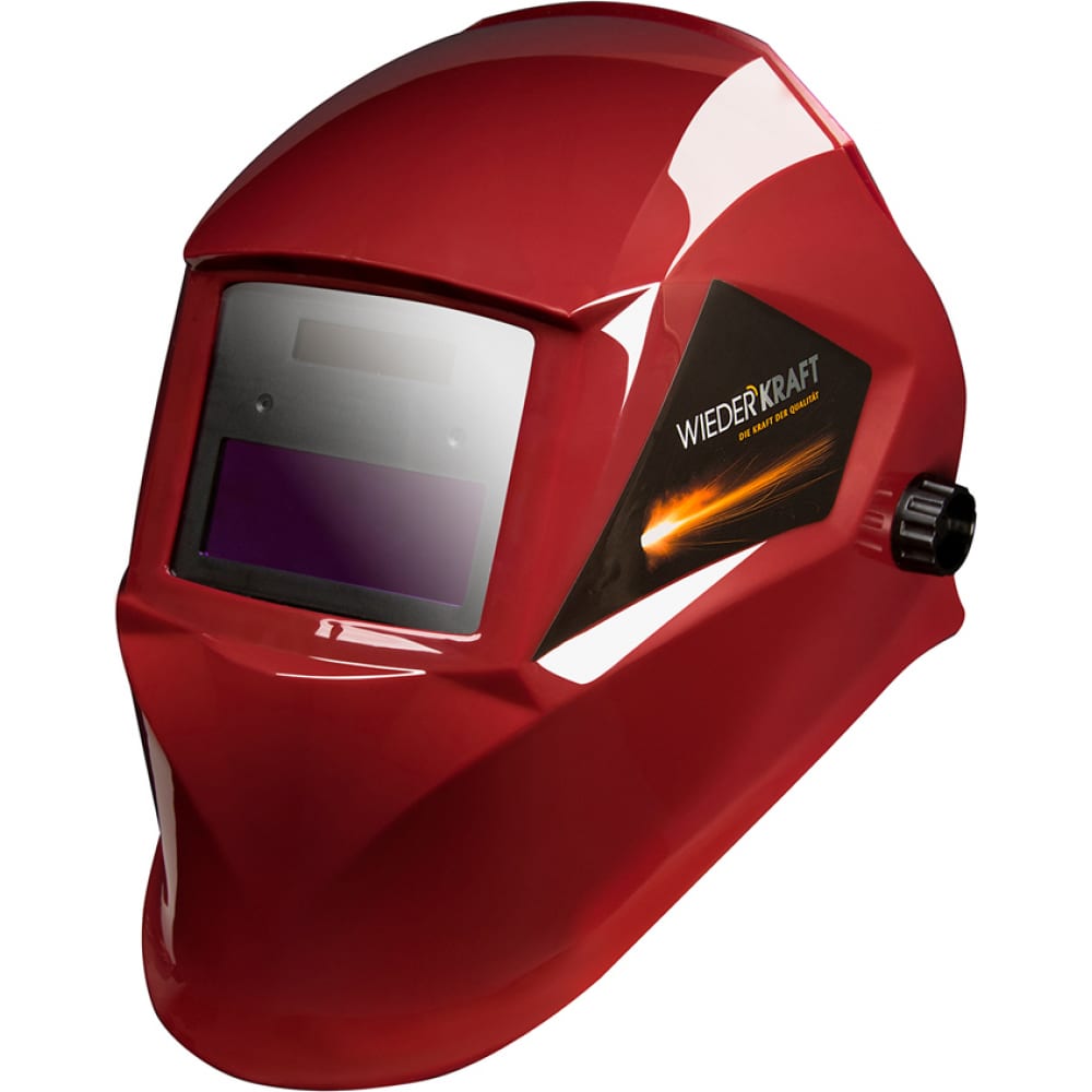 Сварочная маска WIEDERKRAFT WDK-Beta Ф1 набор экстракторов и шпильковертов wiederkraft