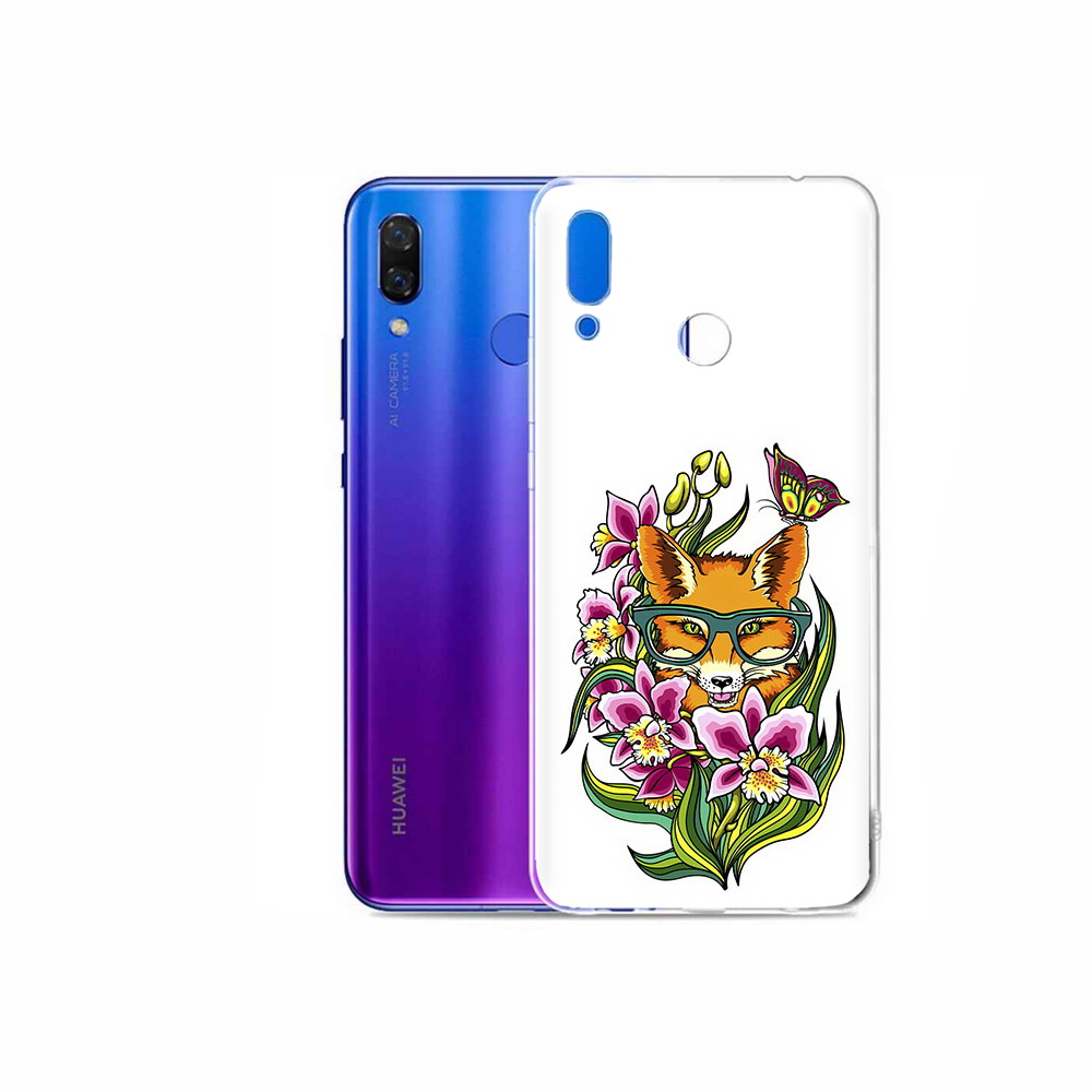 

Чехол MyPads Tocco для Honor Play Лиса в цветах, Прозрачный, Tocco