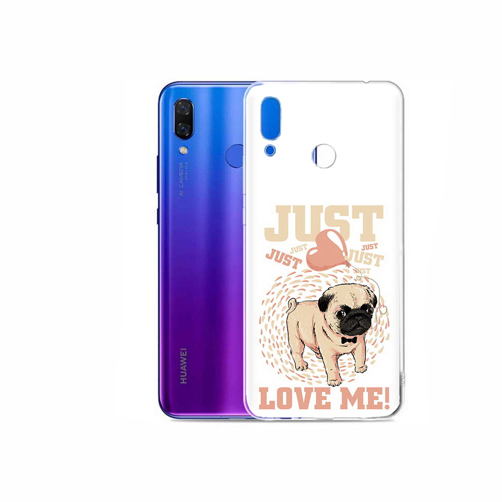 

Чехол MyPads Tocco для Honor Play Люби меня, Прозрачный, Tocco