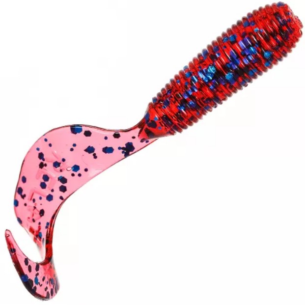 

Приманка Relax Twister 2 TS090 4.5см. 25шт., Красный, Twister 2